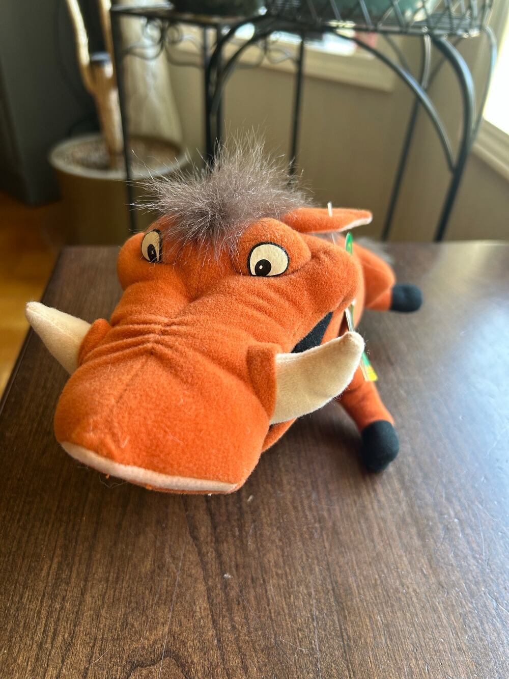 NWT applause Disney vintage Pumba plush lion king 90’s